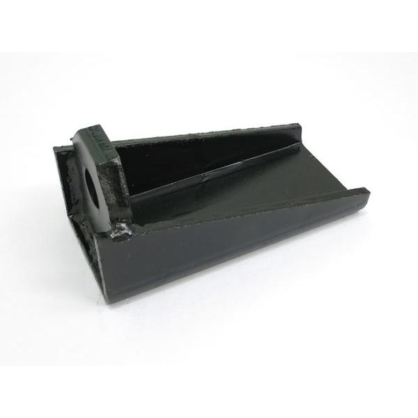 材質//スチール寸法//幅：72×高さ：150mm、板厚：ボルト受部12mm／胴体6mm、重量：1.23kg寸法図//画像よりご確認下さい表面処理//黒塗装