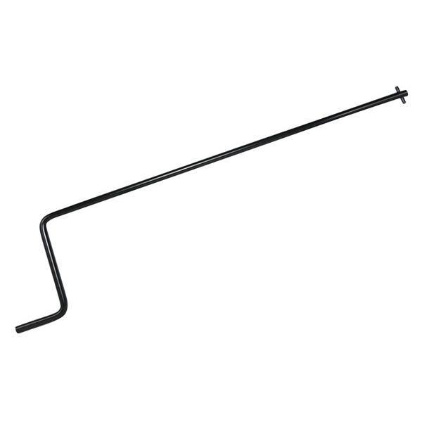 材質//鉄製寸法//径：φ16mm、全長：900mm、重量：1.69kg寸法図//画像よりご確認下さい表面処理//黒塗装仕様//口金形状：U溝型用、タカラ産業製PL・PLB・PM・PS系のスペアタイヤキャリア用【商品説明】タカラ産業製PL・...