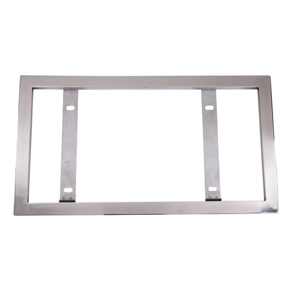 大型ナンバー枠　ステンレス ナンバー枠角パイプ型ステンレス大型用 : ヤマダボディーワークス