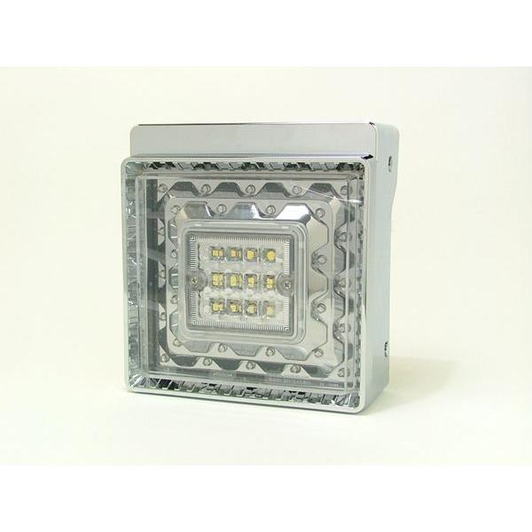 JB角型LEDテールランプ単体(赤/白)補修用 : ヤマダボディーワークス