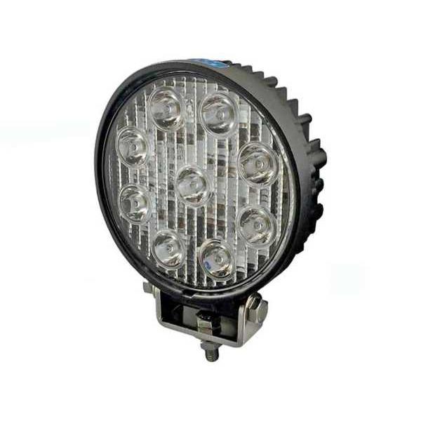 LEDワーキングランプ 丸型 LSL-1406B 強化ブラケット(12/24/48V共用) 27W