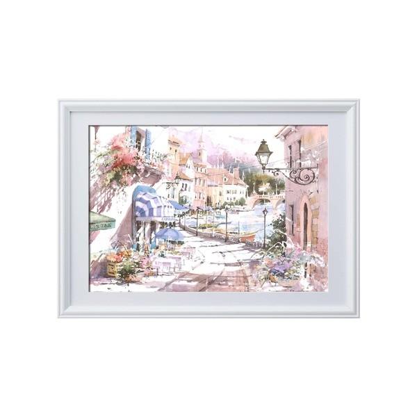 花の絵画 金属製フレーム付き zpa0088-701-3.jpg