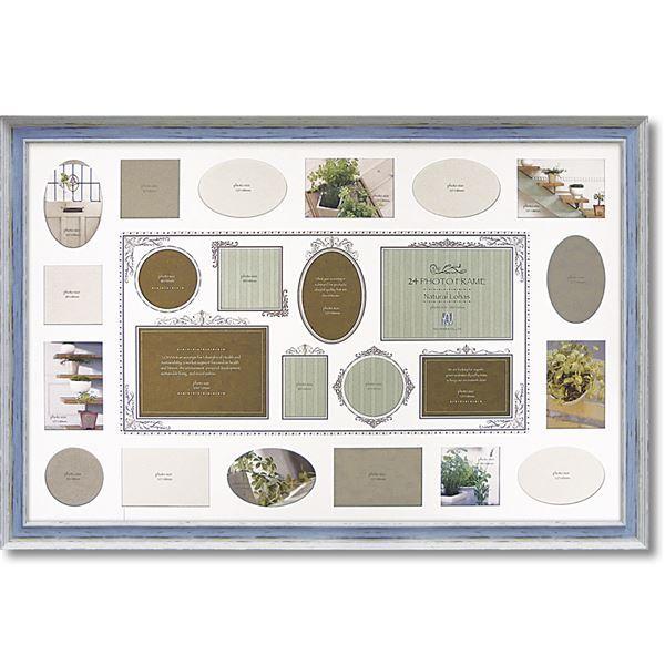 ナチュラルロハス 24フォトフレーム ブルーの魅力と使い方
