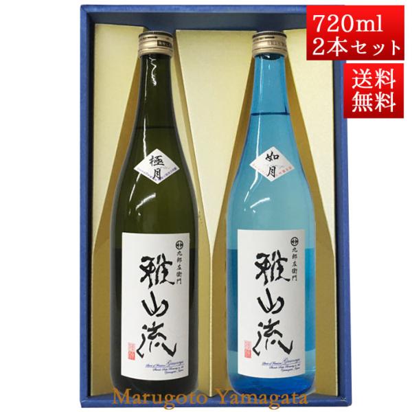 日本酒 日本酒セット 酒 飲み比べセット 雅山流 720ml 2本 極月＆ 如月