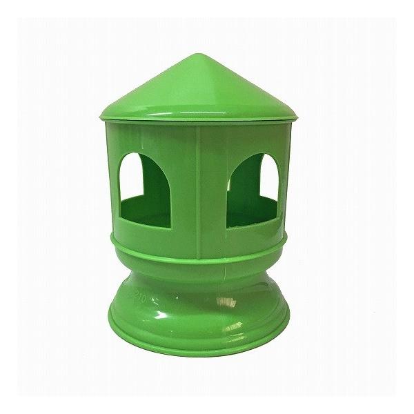 【特長】大容量のハト用ボレー入れ。ボレー粉の補充は屋根を外して簡単に行なえます。1kg位のボレー粉を入れることが出来ます。【仕様】・サイズ：直径16.5×高さ22cm・対象動物：ハトなど