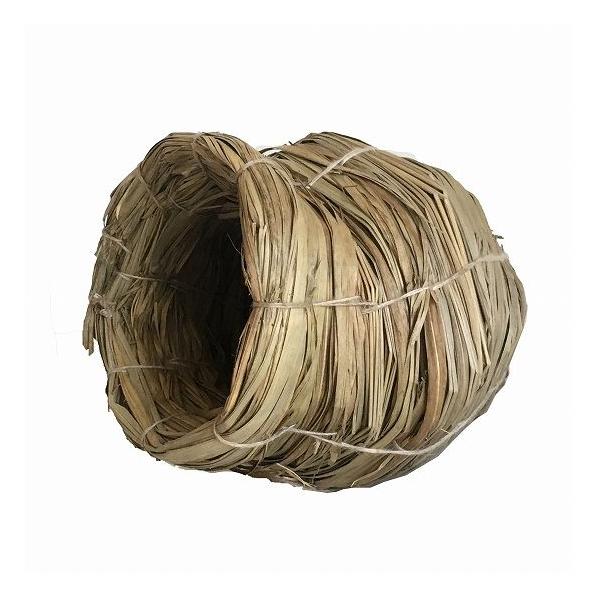 【特徴】 天然乾燥草を使用した、保温性・保湿性に優れた小鳥のおへやです。 ジュウシマツ・キンカ鳥が安心して眠ったり巣作りするのに適しています。【仕様】 ・サイズ：約φ120×H135mm・適応鳥：キンカ鳥、十姉妹、コキン鳥、文鳥など・材質：...