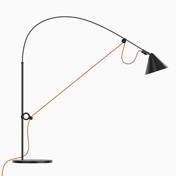 （国内在庫あり）Midgard Licht（ミッドガルド・リヒト）テーブル照明 AYNO S TABLE LAMP（アイノ） ブラック/ネオンオレンジ