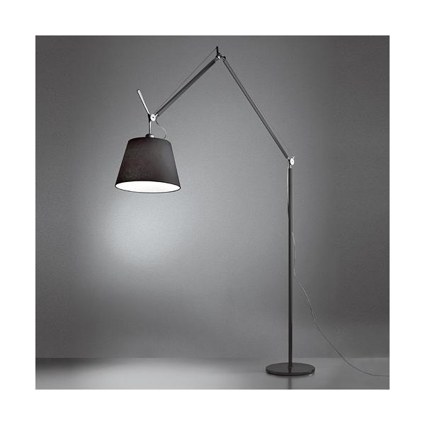 Artemide トロメオ Tolomeo Mega Floor シルクサテン / ブラック