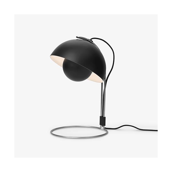 ＆Tradition（アンド・トラディション）ポータブル照明 FLOWERPOT TABLE LAMP VP4 フラワーポット マットブラック（受注品）