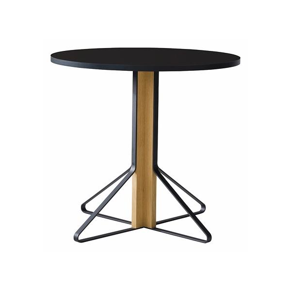 artek(AebN)_CjOe[u KAARI TABLE(JAEe[u) 80cm i`I[N/ubNObV[i󒍕iEvgj