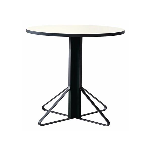 artek(AebN)_CjOe[u KAARI TABLE(JAEe[u) 80cm ubNXeCI[N/zCgObV[i󒍕iEvgj