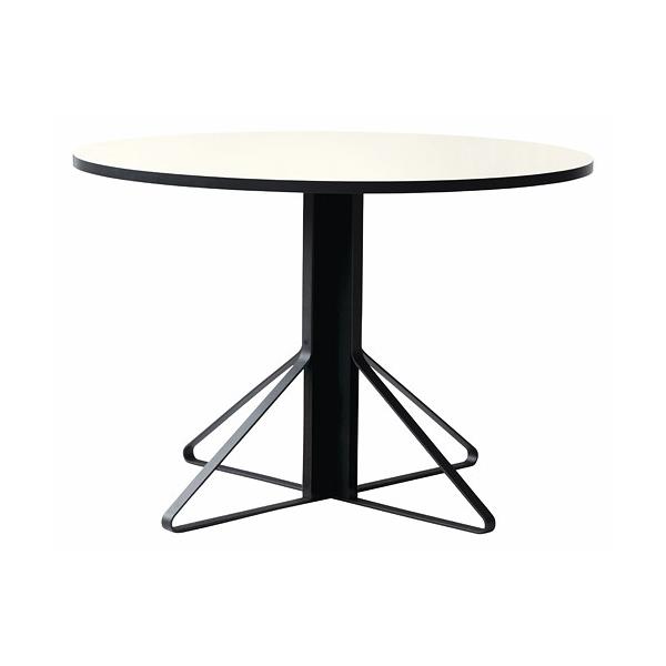 artek(AebN)_CjOe[u KAARI TABLE(JAEe[u) 110cm ubNXeCI[N/zCgObV[i󒍕iEvgj