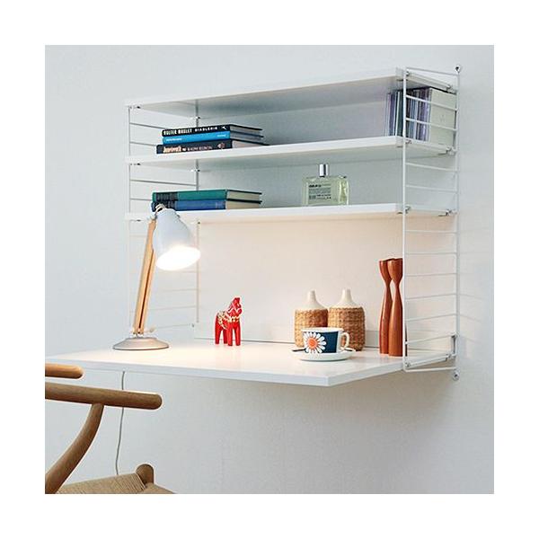 string(�X�g�����O)�Ǌ|���f�X�N �usystem BASIC WALL DESK 02�v�z���C�gx�z���C�g�t���[���i�v�g���j