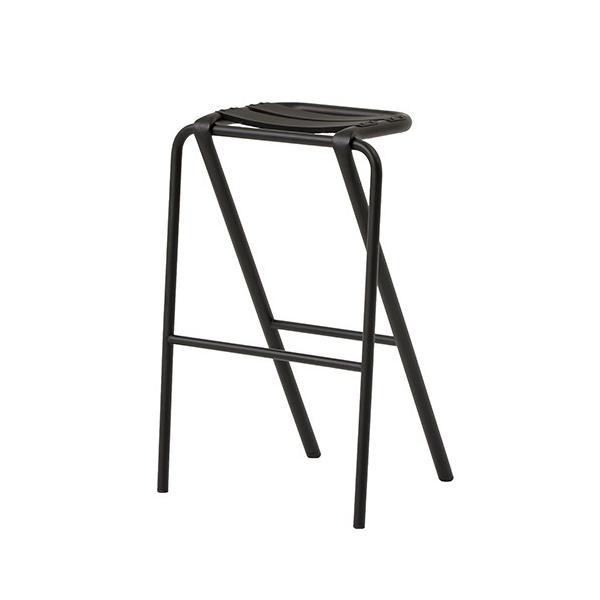 DUENDE(デュエンデ)スツール BENT STOOL  ブラック H630mm