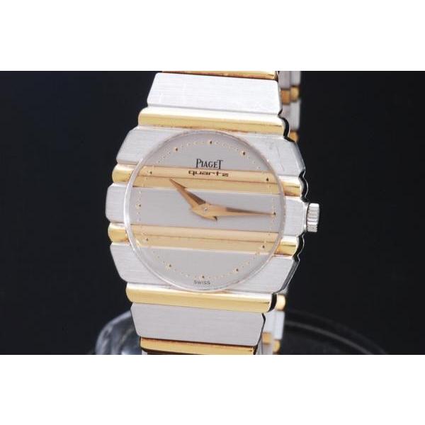 PIAGET ピアジェ ポロ K18WG/K18YG レディース クォーツ 861C701 PIAGET ピアジェ ポロ K18WG/K18YG レディース クォーツ 861C701
