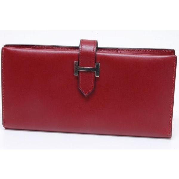 HERMES（エルメス） ベアン クラシック ボックスカーフ 長財布
