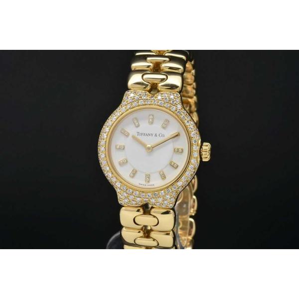 TIFFANY&Co.（ティファニー） L0133 ティソロ レディース K18YG