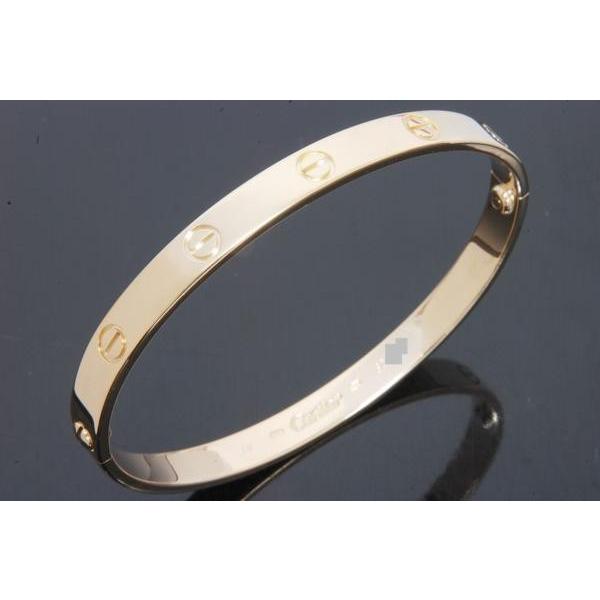 本命ギフト B ギャラ ドライバー付 美品 19 イエローゴールド K18yg ブレスレット ラブブレス カルティエ メンズアクセサリー Www Solidarite Numerique Fr