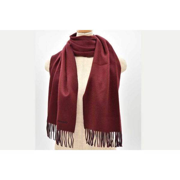 HERMES エルメス レクトヴェルソ マフラー カシミヤ100％ H393800T