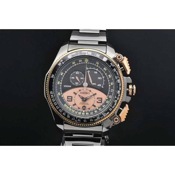 Kinetic（SEIKO） セイコー SNL068 キネティック クロノグラフ