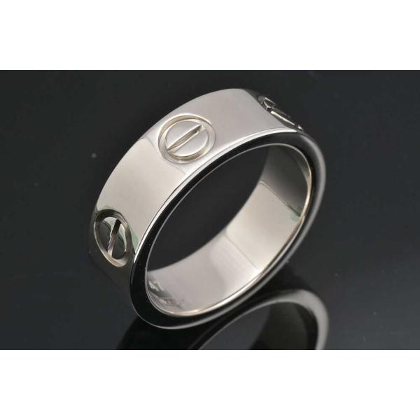 LOVE（Cartier） カルティエ ラブリング K18WG ホワイトゴールド #47