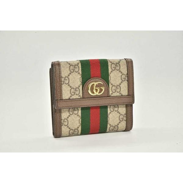 Ophidia グッチ オフィディア GG フレンチフラップウォレット GG