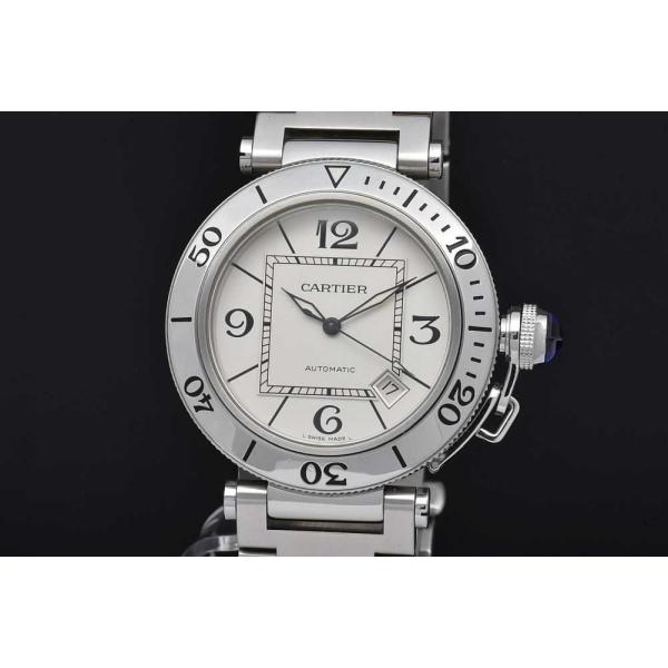 PASHA DE CARTIER カルティエ W31080M7 パシャ シータイマー メンズ SS
