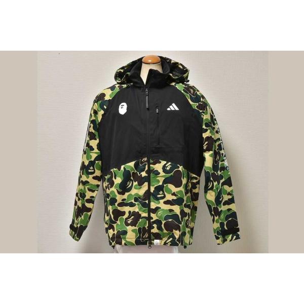 メンズウェア BAPE X ADIDAS GOLF CAMO JACKET adidas（アディダス） エイプxアディダス BAPE X ADIDAS GOLF ジップ
