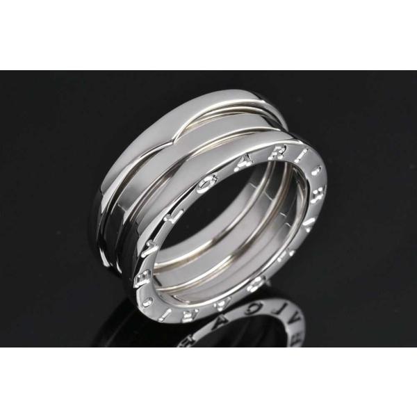 ビー・ゼロワン ブルガリ B-ZERO1 ビーゼロワン リング 3バンド K18WG