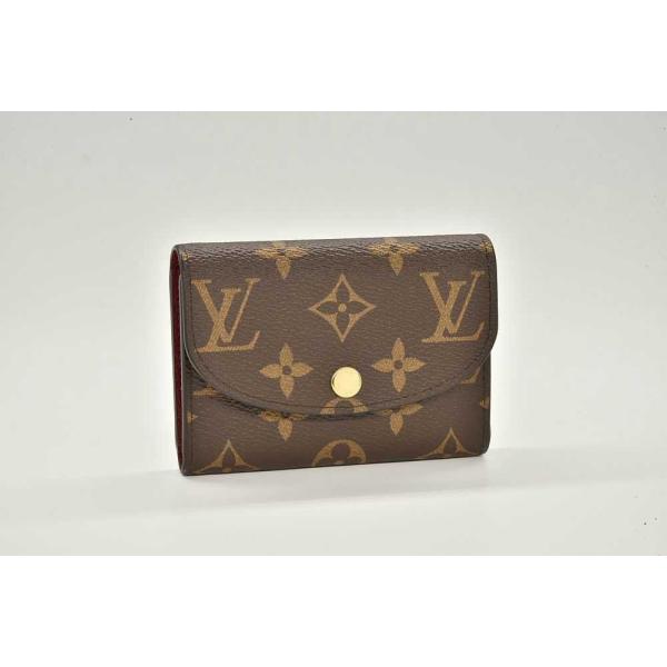 LOUIS VUITTON ヴィトン モノグラム ポルトモネ ロザリ 小銭入