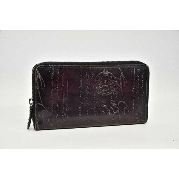 Berluti（ベルルッティ） イタウバ スクリットレザー ロングジップ