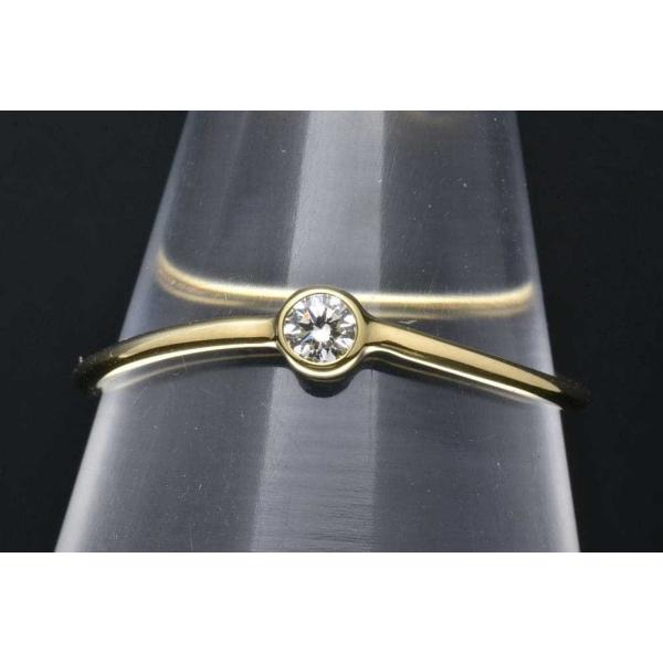 TIFFANY&Co. ティファニー ウェーブ シングルロウ ダイヤモンド リング  