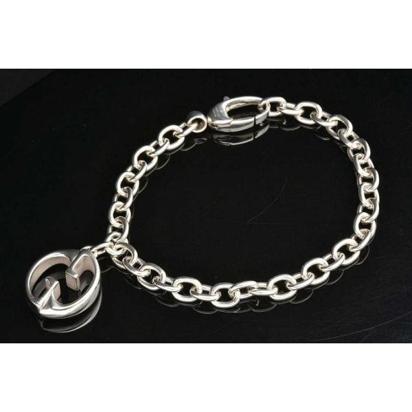 GUCCI（グッチ） GGモチーフ チェーンブレスレット Ag925 SV925 