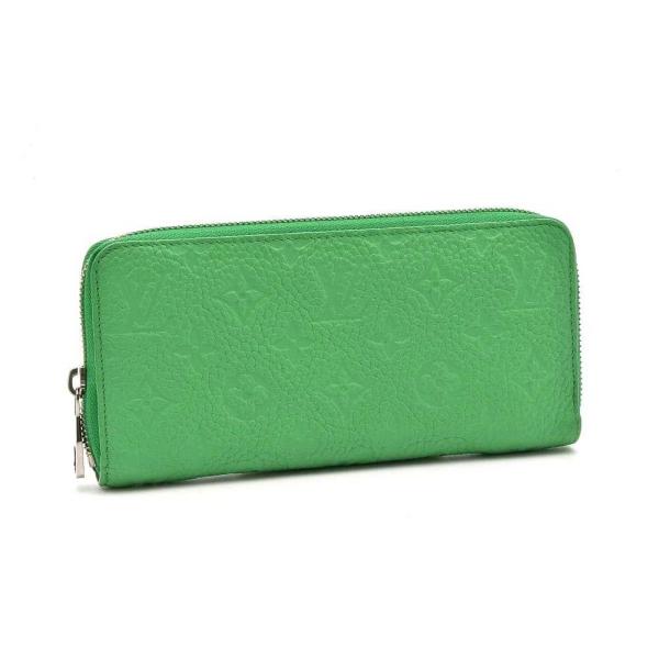 【箱袋付】 ルイヴィトン ホリゾンタル ジッピーウォレット トリヨン グリーン LOUIS VUITTON（ルイ・ヴィトン） ヴィトン トリヨン モノグラム