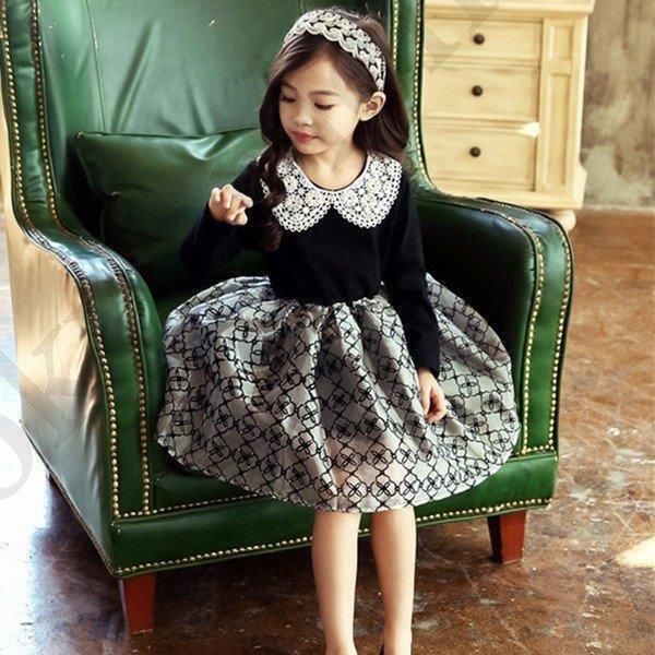 ワンピース 子ども服 ドレス おしゃれ 可愛い フォーマル 女の子 キッズ 子供服 結婚式 入学式 卒業式 発表会 長袖 春秋 100 110 1 130 140cm 山口アパレルショップ 通販 Yahoo ショッピング
