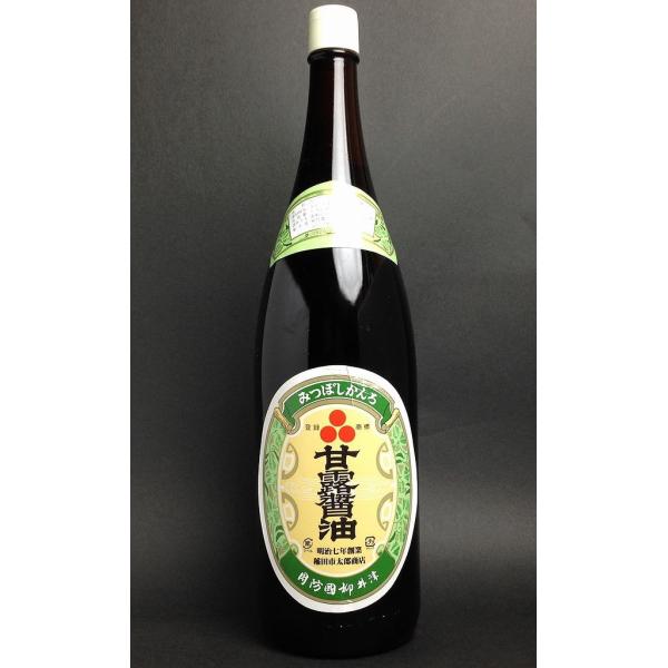 再仕込醤油は山口県の特産品。色・味・香りとも濃厚なので甘露しょうゆとも呼ばれます。「みつぼし甘露醤油」が世に出たのは明治初年。全国各地のプロの料理人さんご用達の豊かな味わいは、つけ、かけ。色をつけたい煮物、焼物。なべもののタレ。めんつゆ。か...