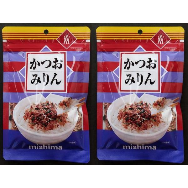 【送料無料】【メール便】かつおみりん36ｇＸ２個【ロングセラー】【広島県広島市中区】【三島食品】【ふりかけ】