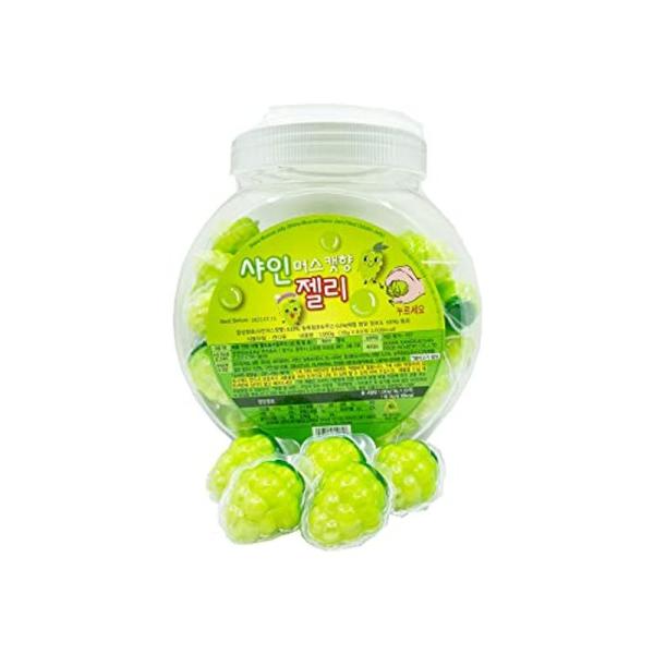 定番人気！ シャインマスカットグミ 未開封 50個入り 6ボトル グミ