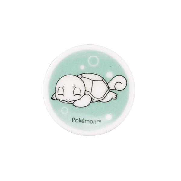 ポケモン箸置き(ゼニガメ）径3.5cmx高さ1cm  日本製 美濃焼 山加商店 PM283-402