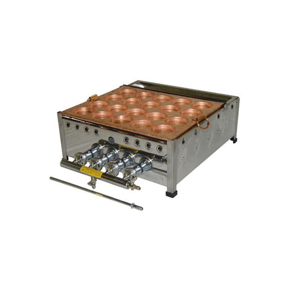 LPガス用 20穴（大判焼き器）山下金物製 （送料無料） : やまかな