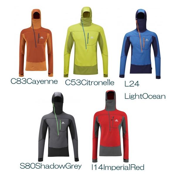 マウンテンイクイップメント イクリプス フーデッド ジップ ティー