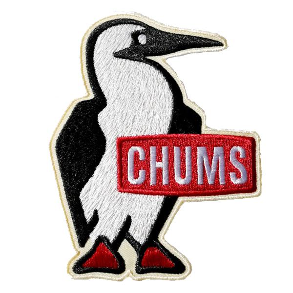 CHUMS 雑貨 ワッペン ブービーワッペンM CHUMS CH62-1626 ブービーバード ロゴ