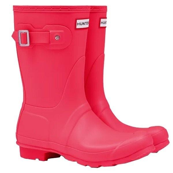 Hunter ハンター Original Tour Short Fla 6 Wfs1026rma レインブーツ 女性用 ピンク キャンプと登山のお店 山渓 通販 Yahoo ショッピング