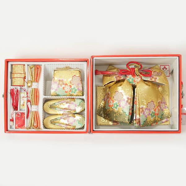 七五三 7歳 帯セット 結び帯 箱せこ ペアーセット Lサイズ 女の子