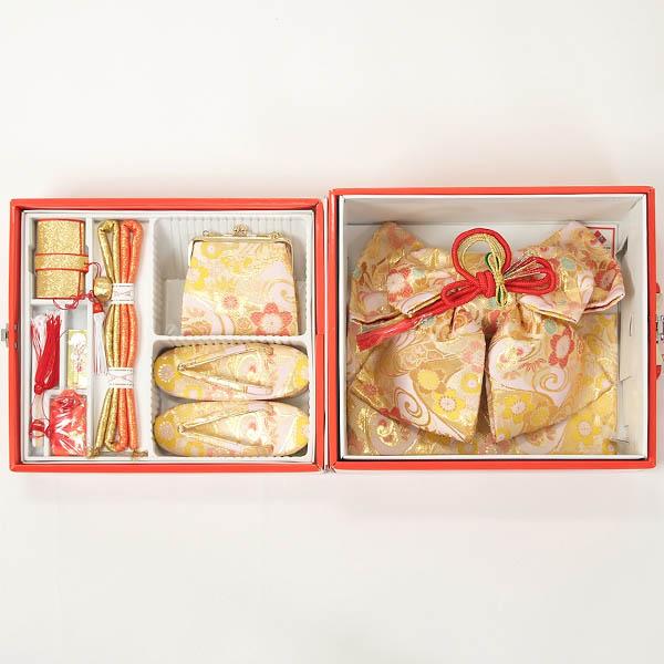 七五三 7歳 帯セット 結び帯 箱せこ ペアーセット Lサイズ