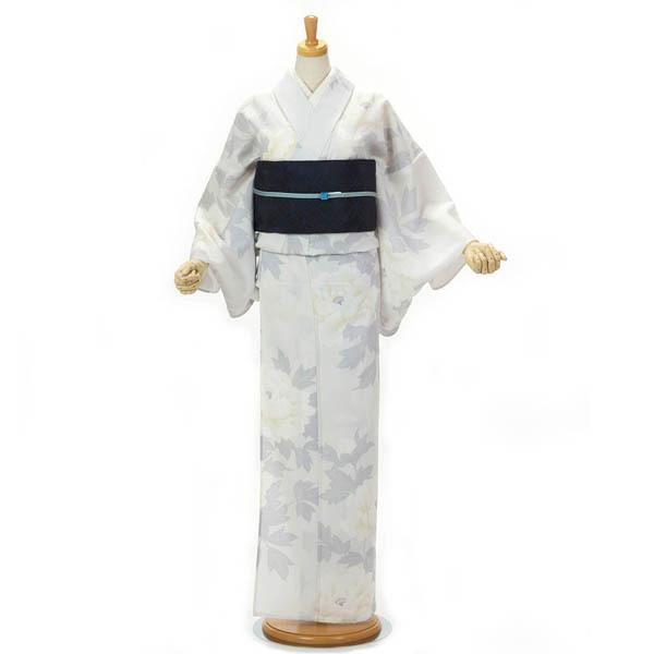 浴衣 撫松庵 ゆかた ブランド 女性 単品 東レ クールでドライな素材セオアルファ使用 日本製 しろたえ牡丹 薄グレー 03 着物通販 きもの山喜 通販 Yahoo ショッピング