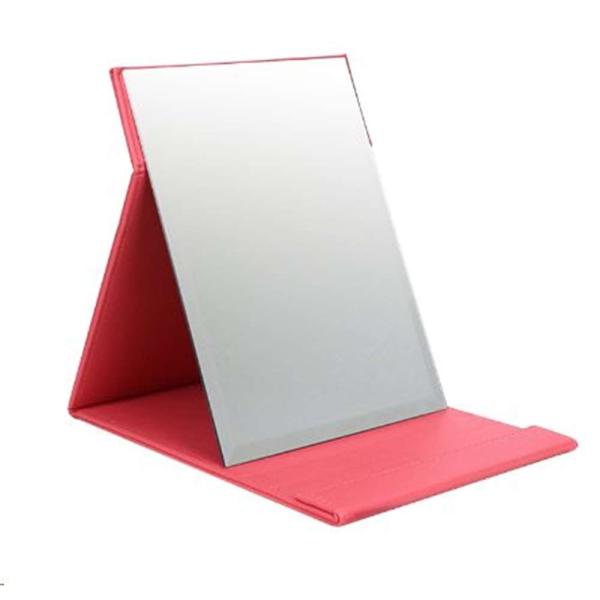 ●おうちやお出かけ時のメイクなどにぴったりでミラーの縁取りがスタイリッシュなミラー●顔全体が見やすいしっかりサイズ