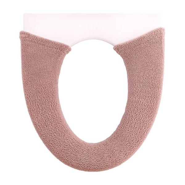 ●「エトフ トリア」トイレタリーとお揃いカラーの洗浄・暖房型専用の便座カバー●やわらかな肌ざわりで伸びが良い便座カバーです●丸洗い可能なのでご自宅の洗濯機でお手入れができます