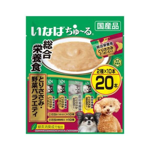 ちゅ~る総合栄養食 幅狭タイプ とりささみ・野菜バラエティ