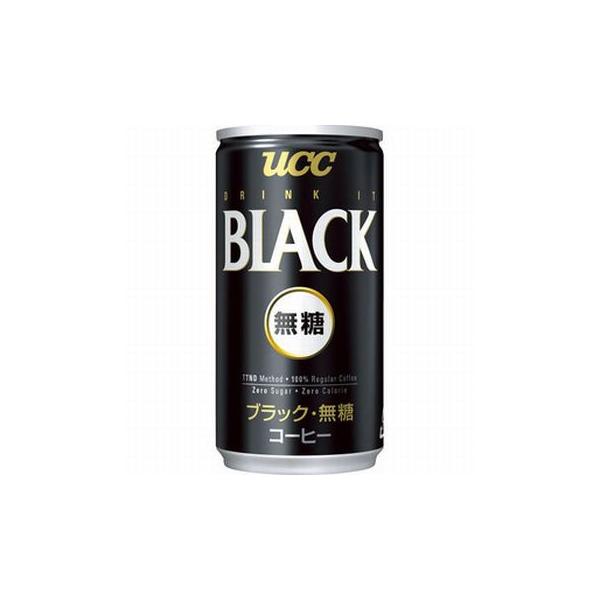 他サイト： UCC BLACK 無糖 185g×30　【K4】 爆買の商品画像